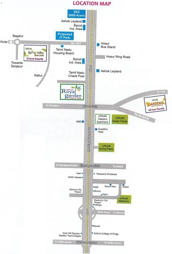 Images for Location Plan of Upkar Spring Valley Images for Location Plan of Upkar Spring Valley