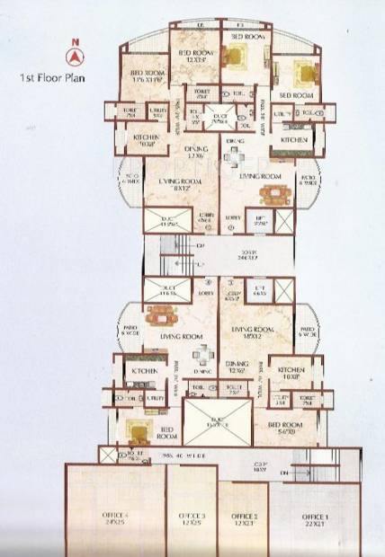Images for Cluster Plan of Premkamal Mansion