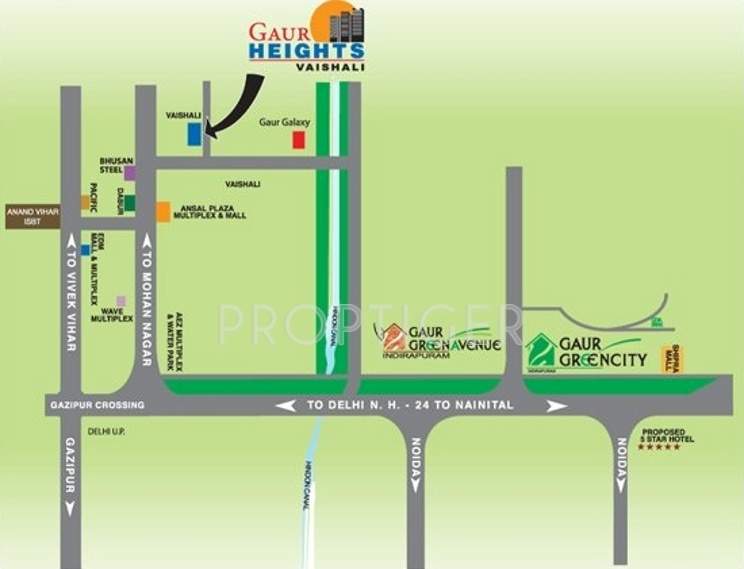  heights Images for Location Plan of Gaursons Heights