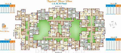 Images for Cluster Plan of DPR Peace Garden peace-garden Images for Cluster Plan of DPR Peace Garden