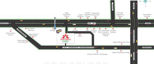  havisha-homes Images for Location Plan of Manju Havisha Homes