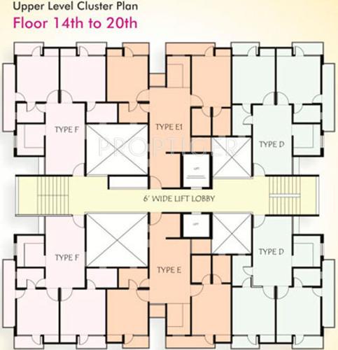  celebration-residency Images for Cluster Plan of Shri Celebration Residency