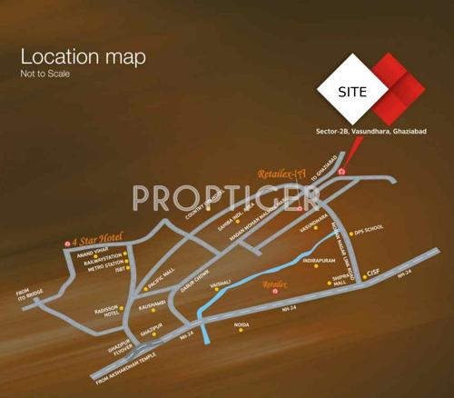  celebration-residency Images for Location Plan of Shri Celebration Residency