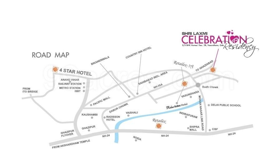  celebration residency Location Plan