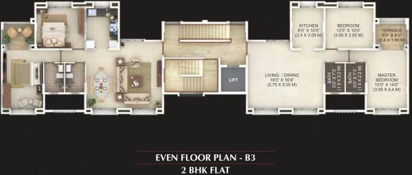 Images for Cluster Plan of Aditya Comfort Zone Plus