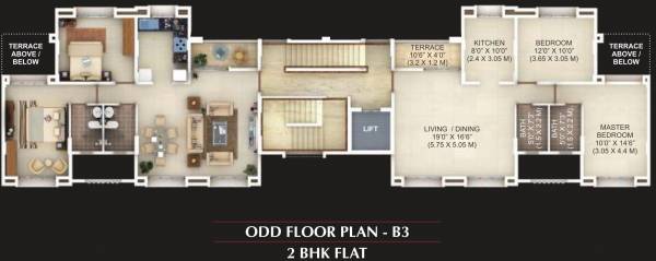 Images for Cluster Plan of Aditya Comfort Zone Plus