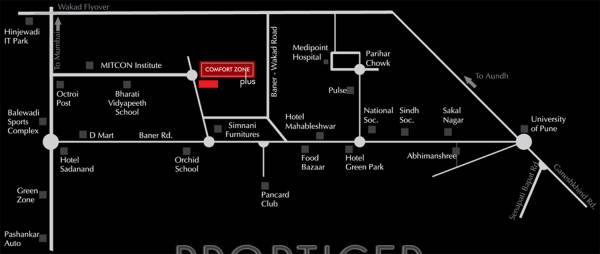 Images for Location Plan of Aditya Comfort Zone Plus