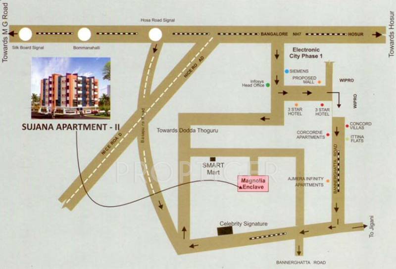 Images for Location Plan of SBR Builders Sujana Apartment 2