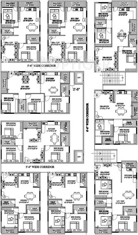 Images for Cluster Plan of Tetra Grand Green Elegance