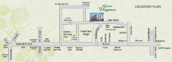 Images for Location Plan of Tetra Grand Green Elegance