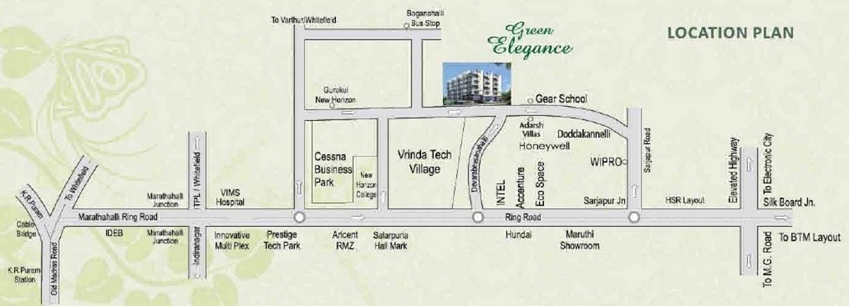 Images for Location Plan of Tetra Grand Green Elegance