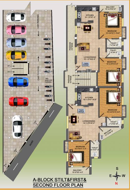 Images for Cluster Plan of RKN Lakshya Flats