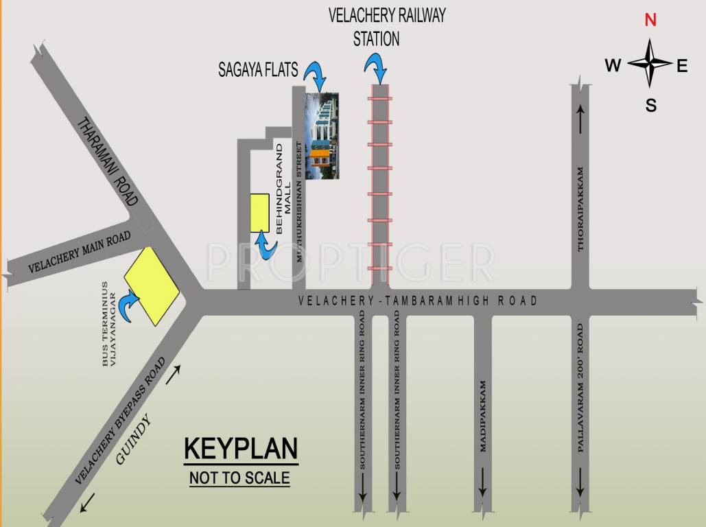Images for Location Plan of RKN Lakshya Flats