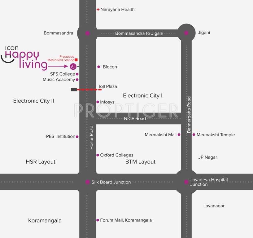 Images for Location Plan of Icon Happy Living