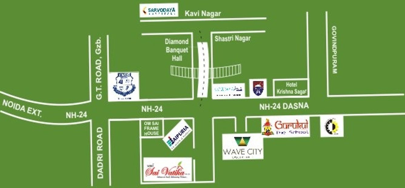 Images for Location Plan of Ashoka Shri Sai Vatika