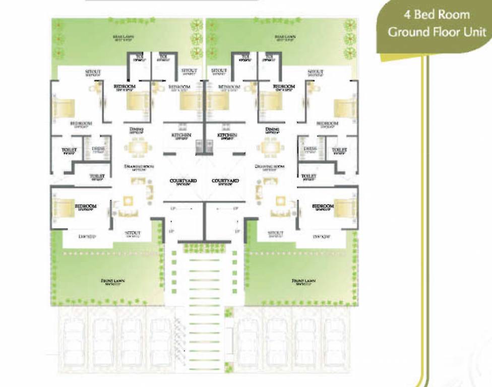 palms Tower D1 to D79 Cluster Plan