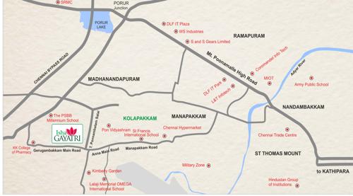  gayatri Images for Location Plan of Isha Gayatri