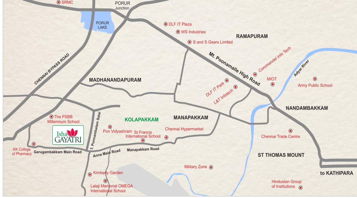  gayatri Images for Location Plan of Isha Gayatri