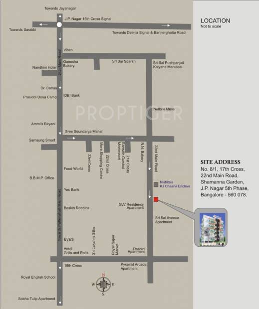 Images for Location Plan of Nishitas Sai Sathveek Residency