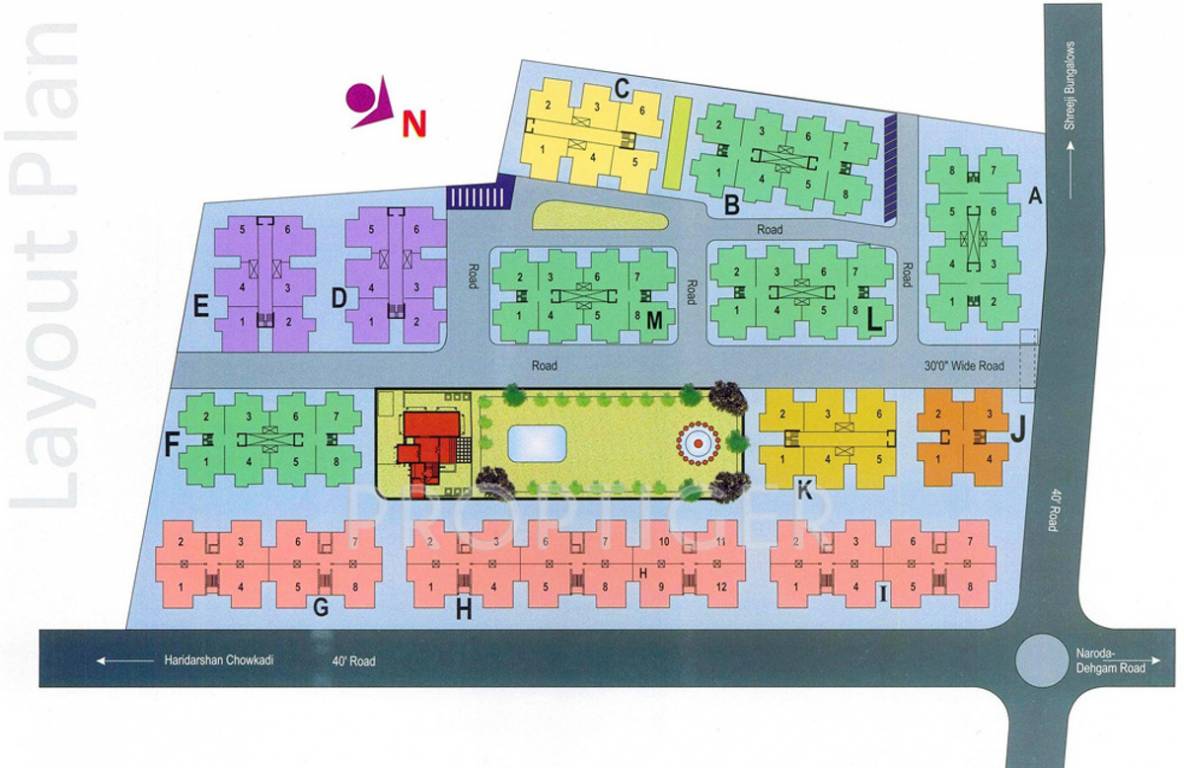  residency Images for Layout Plan of Devraj Residency
