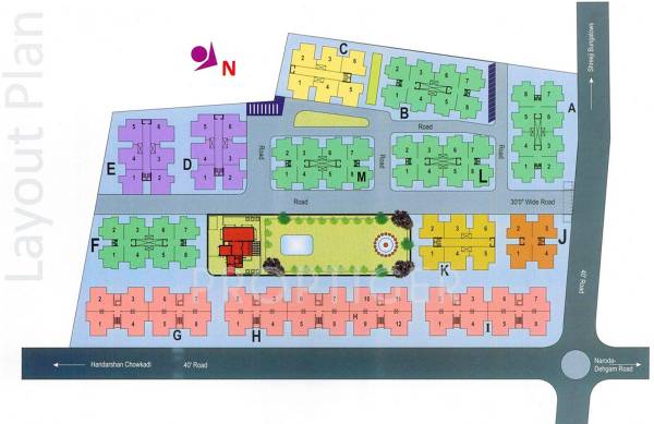 Images for Layout Plan of Devraj Residency residency Images for Layout Plan of Devraj Residency