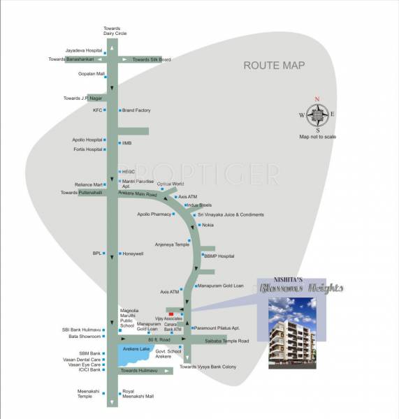 Images for Location Plan of Nishitas Blossoms Heights