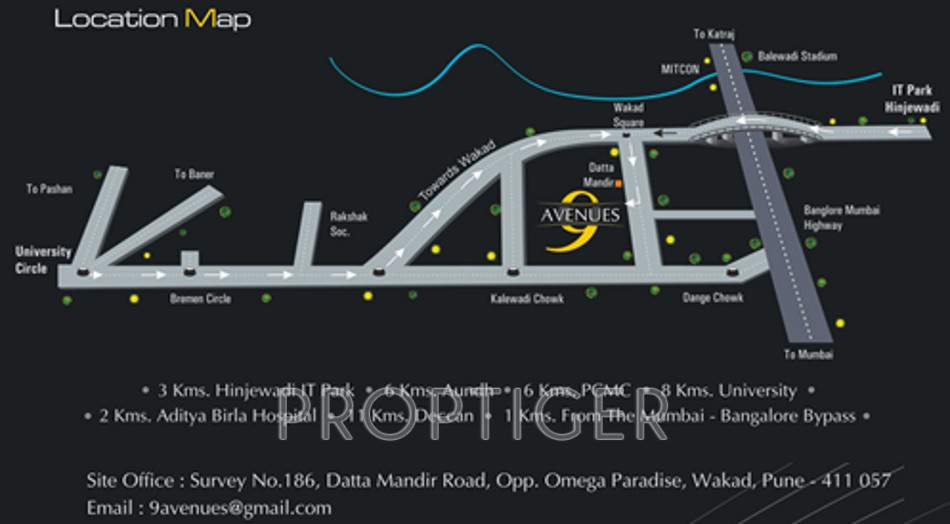 Images for Location Plan of Vastukalp 9 Avenues