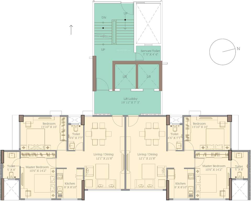 lifescapes mirage Images for Cluster Plan of Rohan Lifescapes Mirage