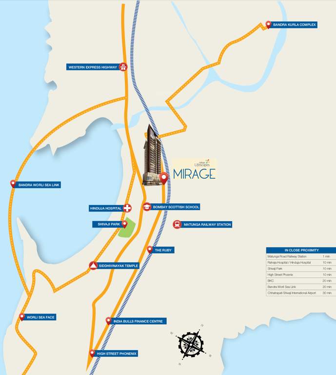 lifescapes mirage Images for Location Plan of Rohan Lifescapes Mirage