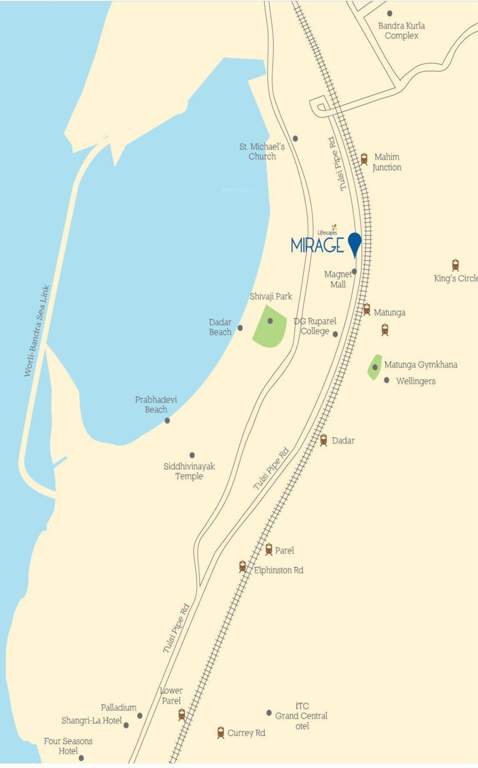 lifescapes mirage Images for Location Plan of Rohan Lifescapes Mirage