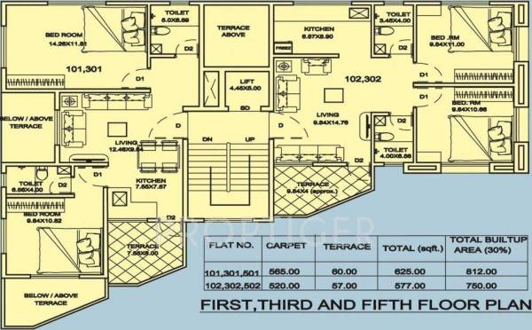 Images for Cluster Plan of Bhakti Ambience