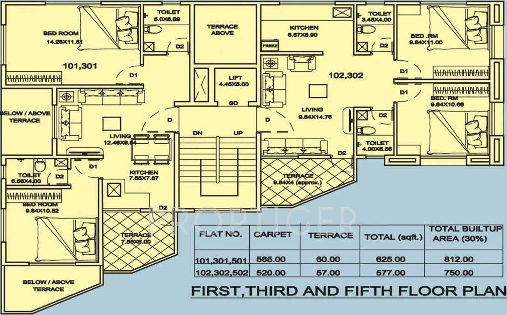 Images for Cluster Plan of Bhakti Ambience