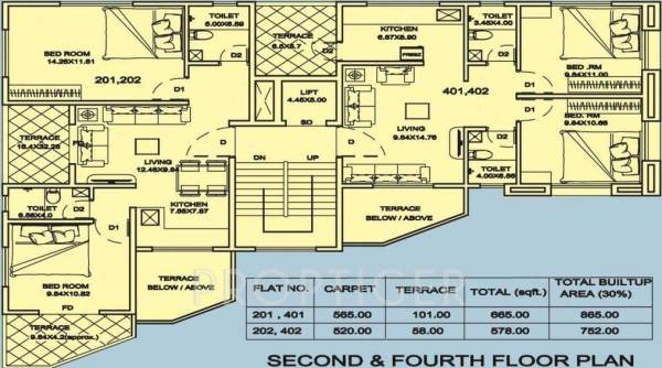 Images for Cluster Plan of Bhakti Ambience
