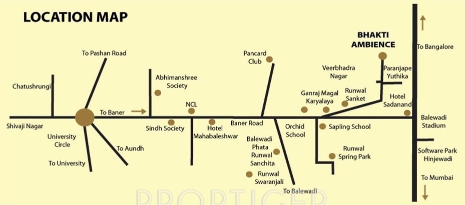 Images for Location Plan of Bhakti Ambience