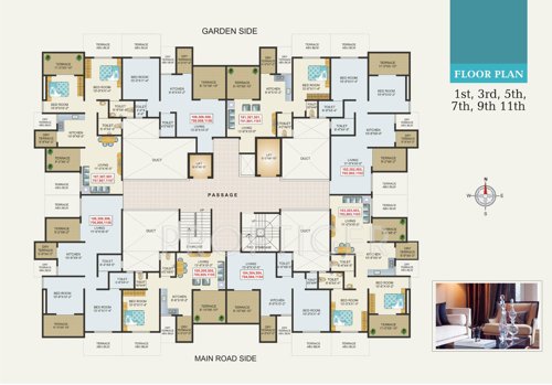 Images for Cluster Plan of Bhalachandra Avenns Images for Cluster Plan of Bhalachandra Avenns