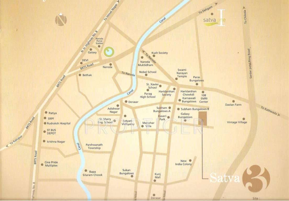  satva iii Images for Location Plan of Satva Satva III
