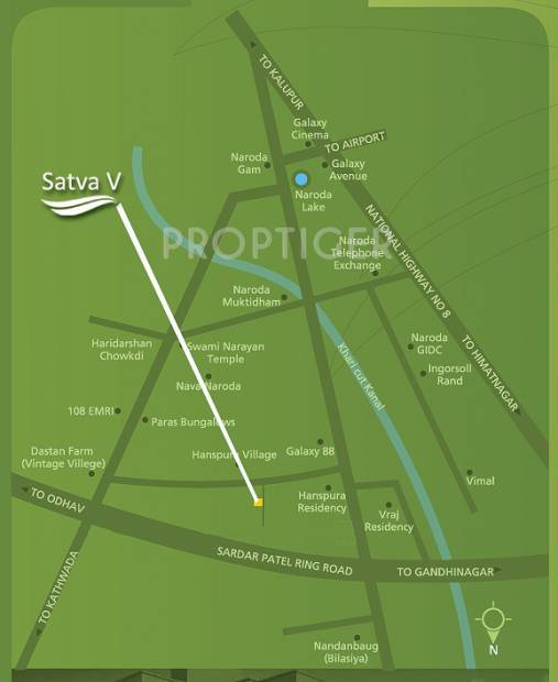 Images for Location Plan of Satva Satva V