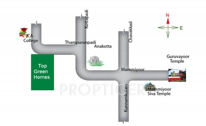 Images for Location Plan of Top Constructions Green Homes