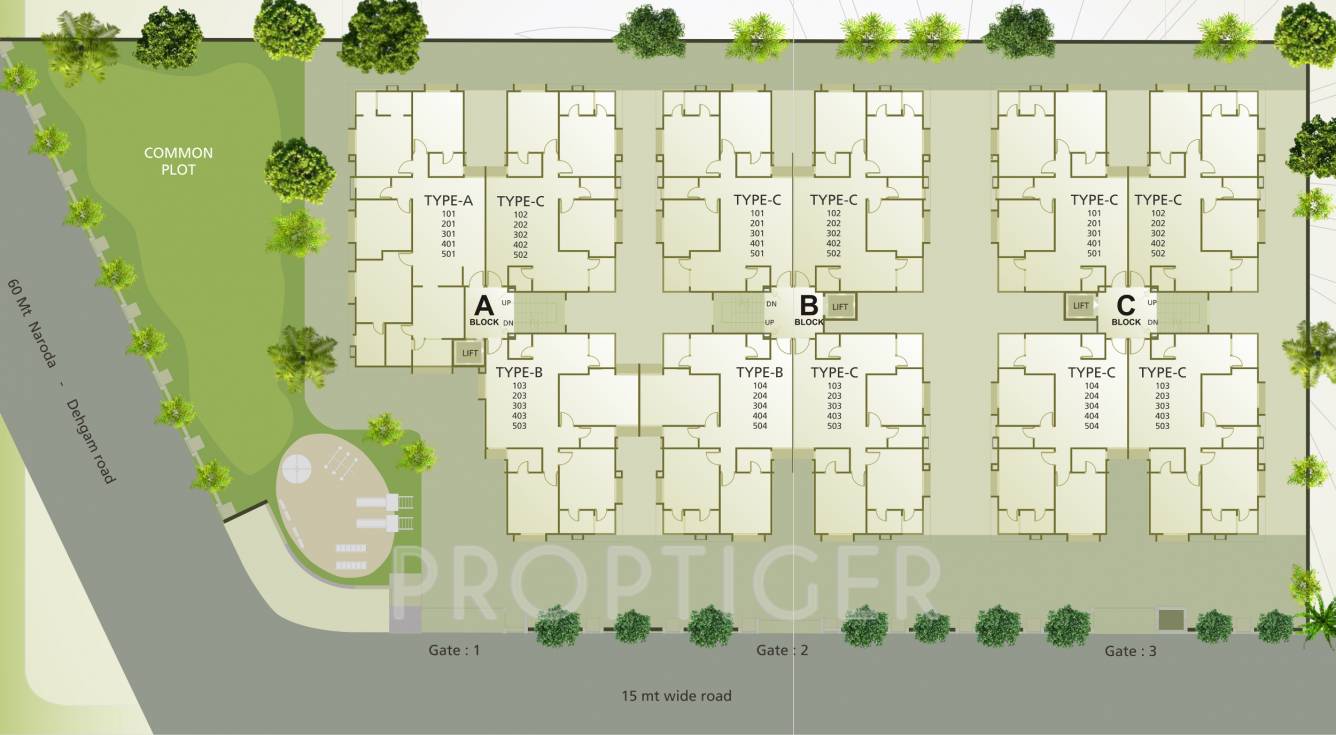 Images for Layout Plan of Satva Satva I