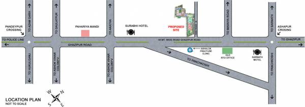 Images for Location Plan of Rudra Real Estate Heights