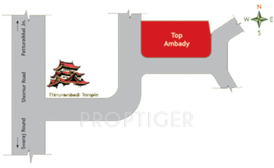 Images for Location Plan of Top Constructions Ambadi