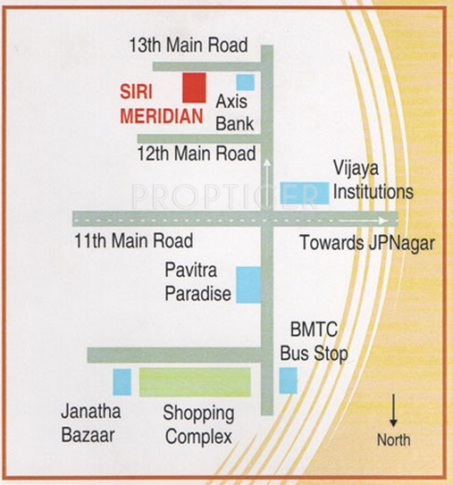 nishitas-properties siri-meridian Location Plan