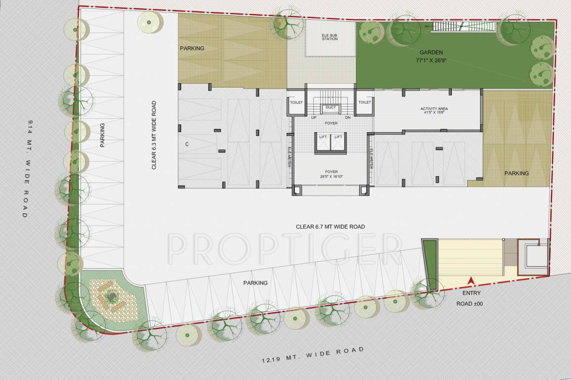 luxuria Layout Plan