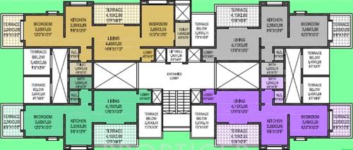 Images for Cluster Plan of Shree Damodar Aashiyana