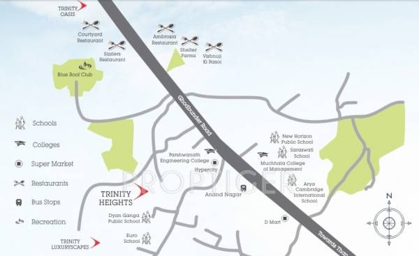 Images for Location Plan of Shree Balaji Trinity Heights Images for Location Plan of Shree Balaji Trinity Heights