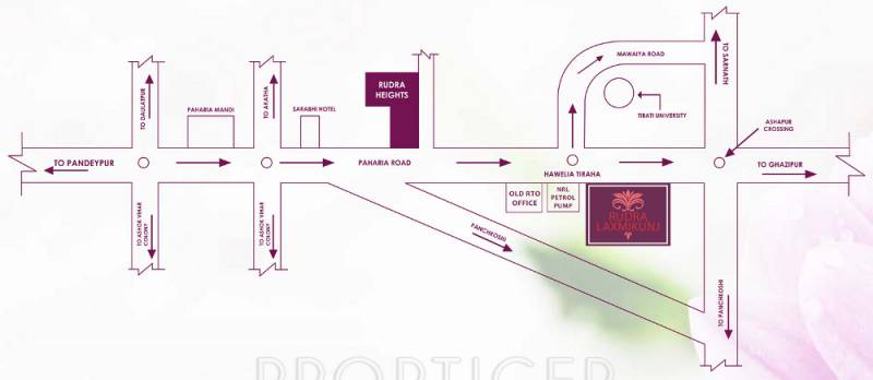  laxmikunj Images for Location Plan of Rudra Laxmikunj