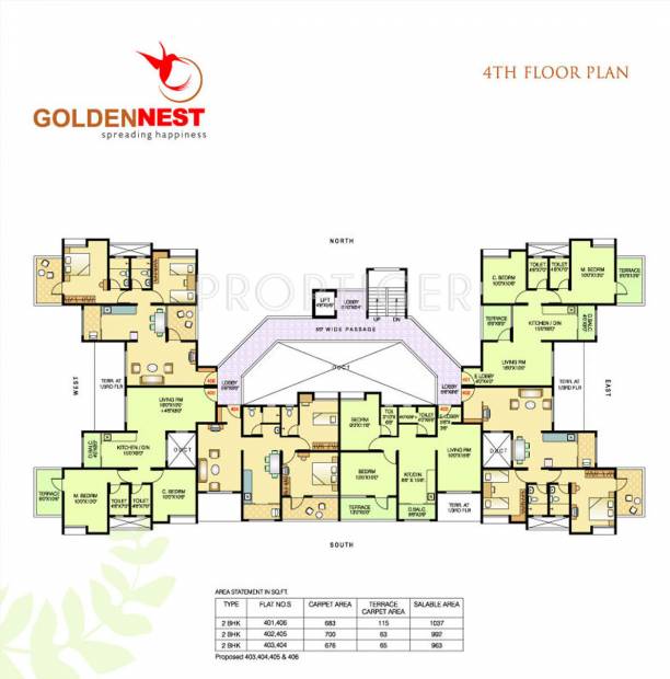 Images for Cluster Plan of Golden Golden Nest