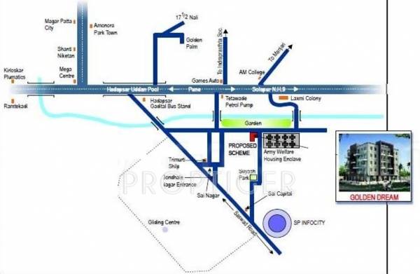 Location Plan venkatesh-oxy-group golden-dreams Location Plan