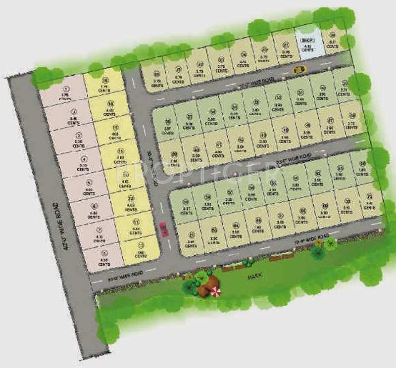 Images for Layout Plan of Pricol Sarva Mangal