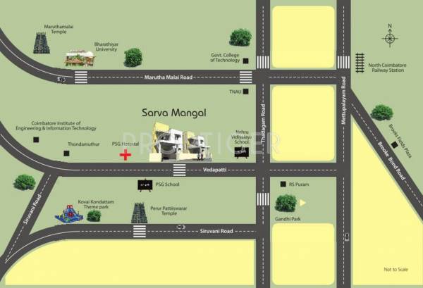 Images for Location Plan of Pricol Sarva Mangal